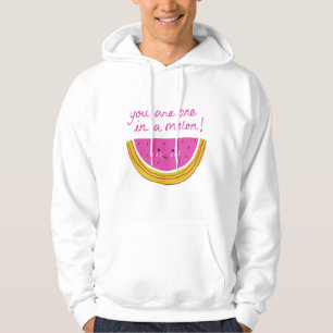 You Are One In A Melon Valentine Quotes Hoodie