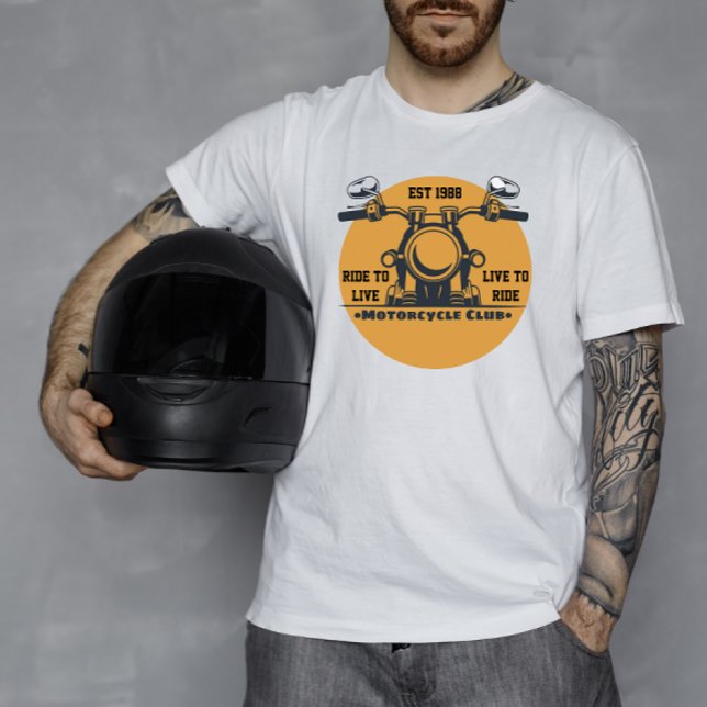 You Are One Motorcycle Ride Away from a Good Mood T-Shirt (Ride to live, live to ride.)