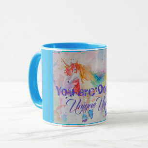 You Are One Unique Unicorn! Girls Ladies Mug