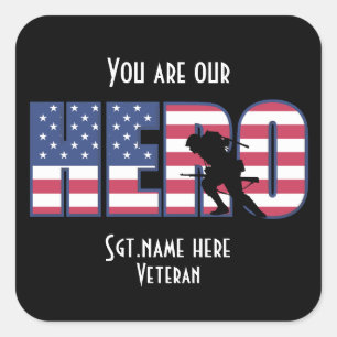 You Are Our Hero - Sticker