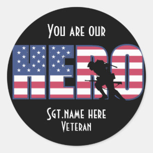 You Are Our Hero - Sticker