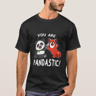 You Are Pandastic Red Panda Wildlife Animal T-Shirt
