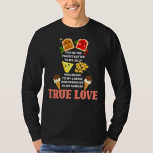 You Are Peanut Butter To My Jelly Food Graphic T-Shirt