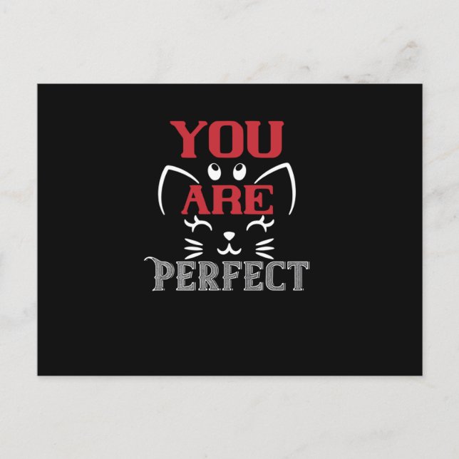 You are Perfect Postcard (Front)