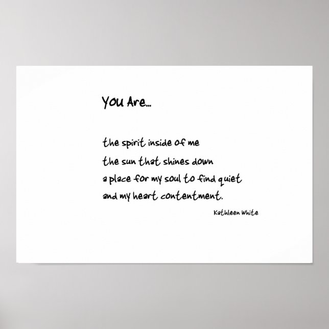 You Are Print (Front)