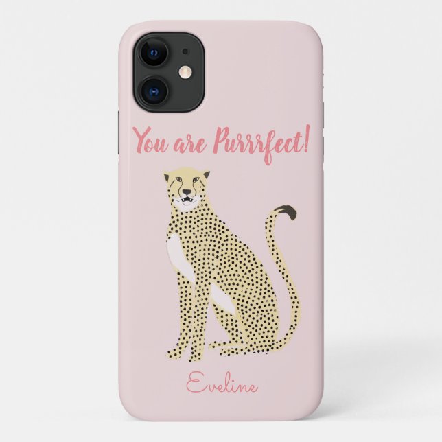 You are Purrrfect Case-Mate iPhone Case (Back)