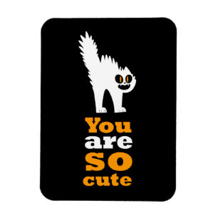 You are so cute frustred cat magnet