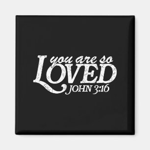 You Are So Loved Christian Verse Valentine's Day B Magnet