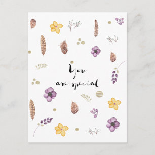 You are Special Postcard