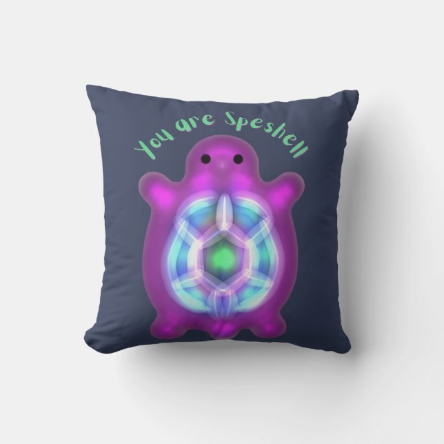 You Are Speshell Turtle Personalized Gift Cushion (Front)