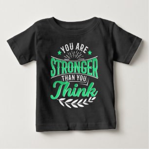 you are stronger than you think brother baby T-Shirt
