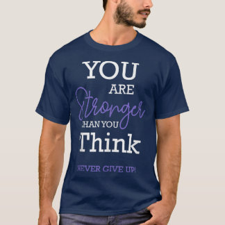 You Are Stronger Than You Think Never Give Up Moti T-Shirt