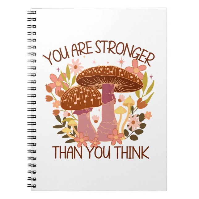 You Are Stronger Than You Think Notebook (Front)