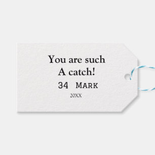 You are such a catch boyfriend valentine sports na gift tags