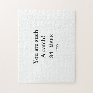 You are such a catch boyfriend valentine sports na jigsaw puzzle