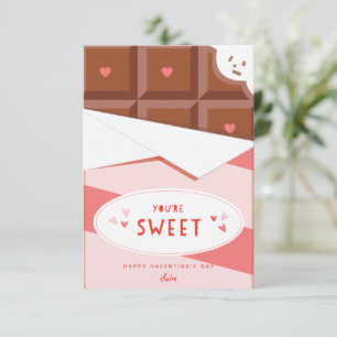 You are sweet classroom Valentine's day card