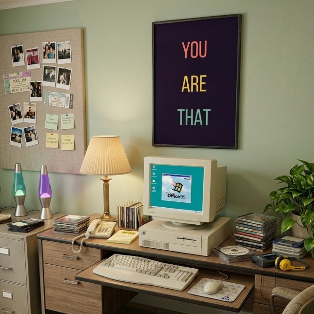 You Are That — 90s Maximalist Poster | Retro Bdrm (Creator Uploaded)