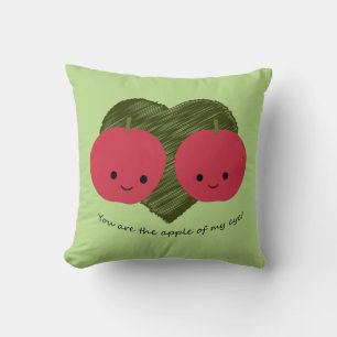 You are the Apple of my Eye Cushion