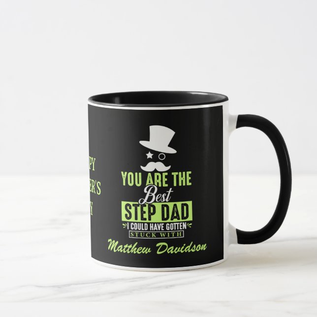 You Are The Best Step Dad   Mug (Right)