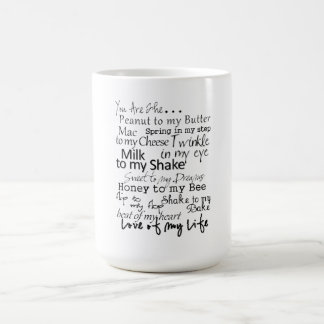 You are the... coffee mug