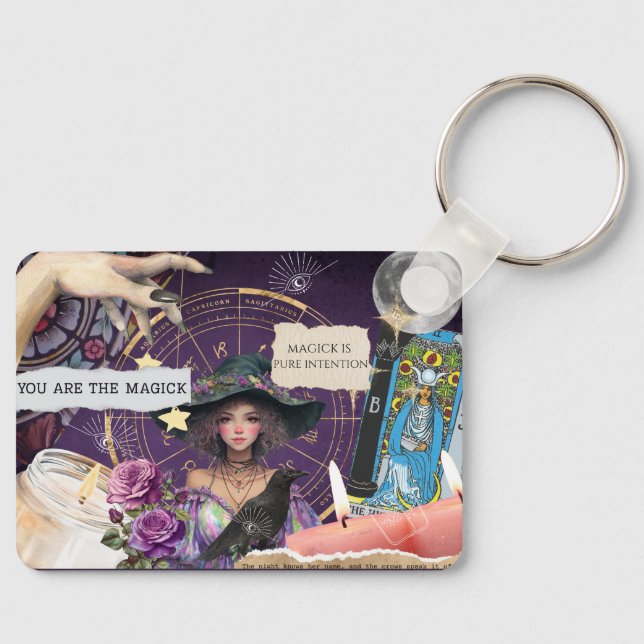 You Are the Magick Key Ring (Front)