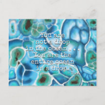 You Are the Ocean - Larimar Crystal Art