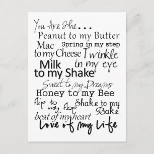 You are the... Postcard