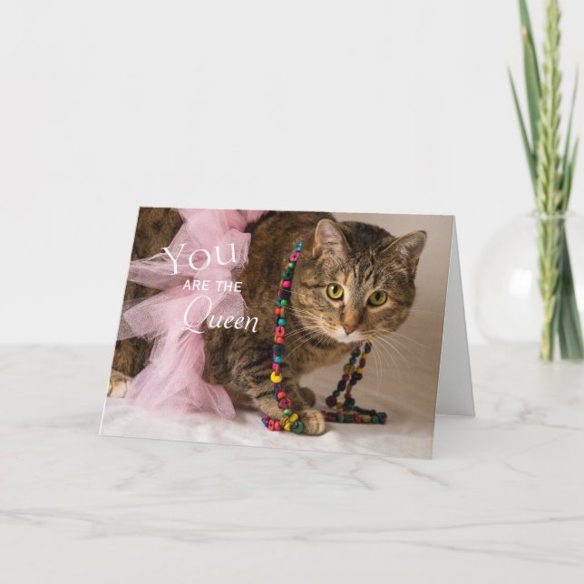 You are the queen card (Front)