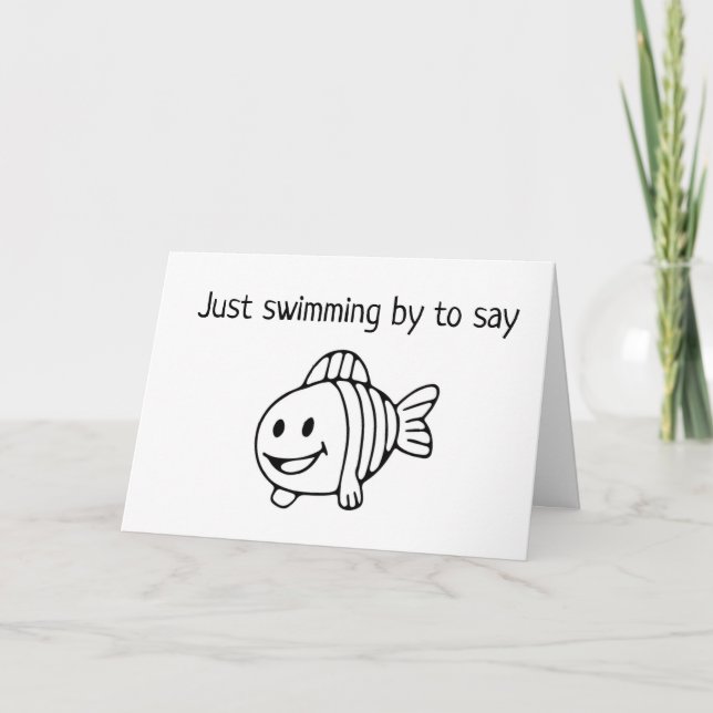 **YOU ARE TURNING 9** HAVE FUN! BIRTHDAY CARD (Front)