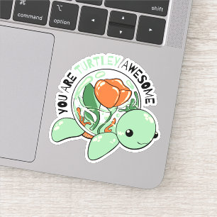 You Are Turtley Awesome Flower Succulent Turtle
