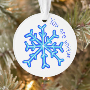 "You are Unique" Ornament