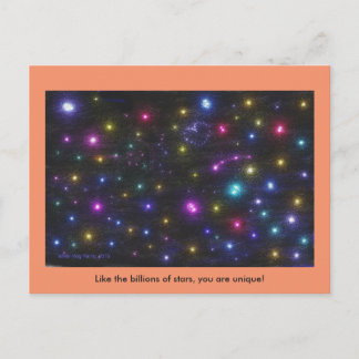 You Are Unique postcard