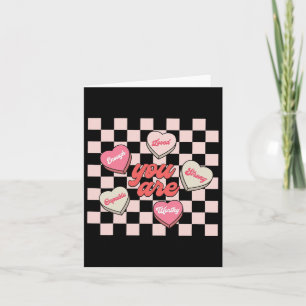 You Are Valentine Heart Card