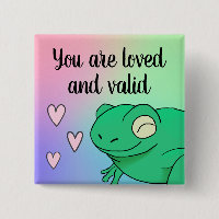 You Are Valid Happy Cute Supportive Rainbow Frog