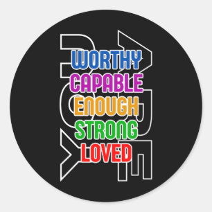 You Are Valuable Sticker