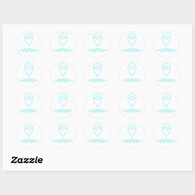 You Are Water -  Classic Round Sticker (Sheet)