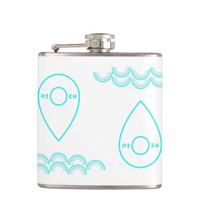 You Are Water -  Hip Flask (Front)