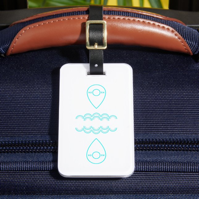 You Are Water -  Luggage Tag (Front Insitu 2)