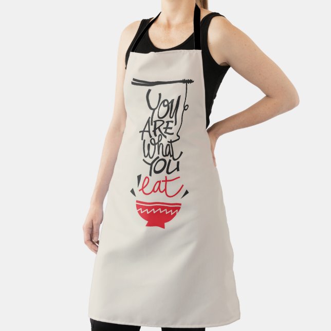 You are what you eat apron (Insitu)