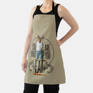 You Are What You Eat - Funny Squirrel Nuts Apron