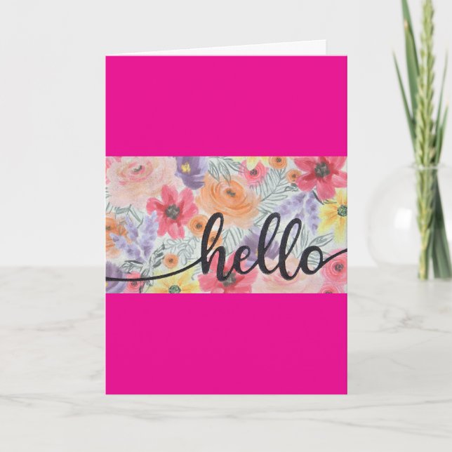 "YOU ARE WISHED THE BEST" ON YOUR BIRTHDAY CARD (Front)