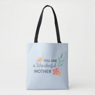 You Are Wonderful Mother's Day Tote Bag