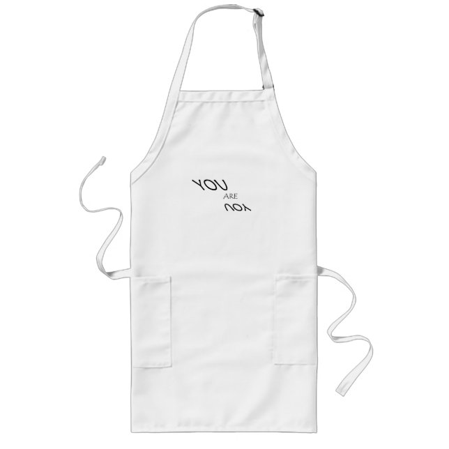 you are you Long Apron (Front)