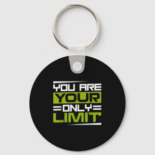 You Are Your Only Limit, Insration And Motivation Key Ring