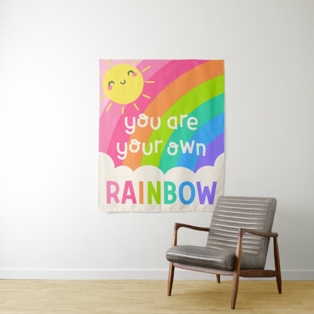 You Are Your Own Rainbow Tapestry (In Situ)