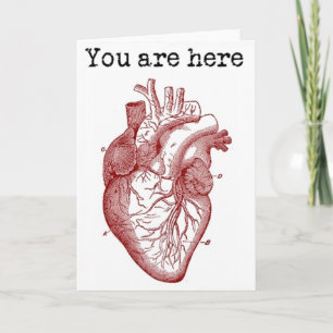 You areHere in my Heart Card