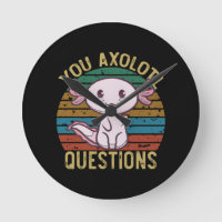 You Axolotl Questions Retro 90s Funny Axolotl