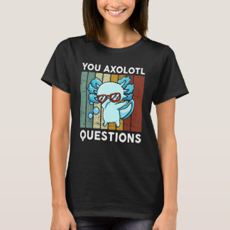 You Axolotl Questions  Youth Kids  Dabbing Axolotl T-Shirt