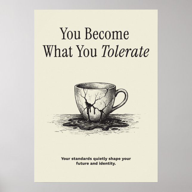 You Become What You Tolerate Poster (Front)
