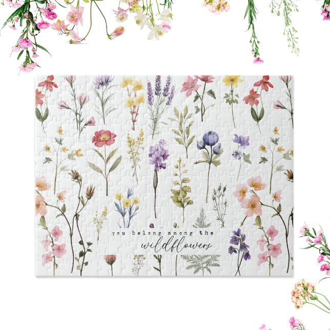 You Belong Among the Wildflowers  Jigsaw Puzzle (Creator Uploaded)